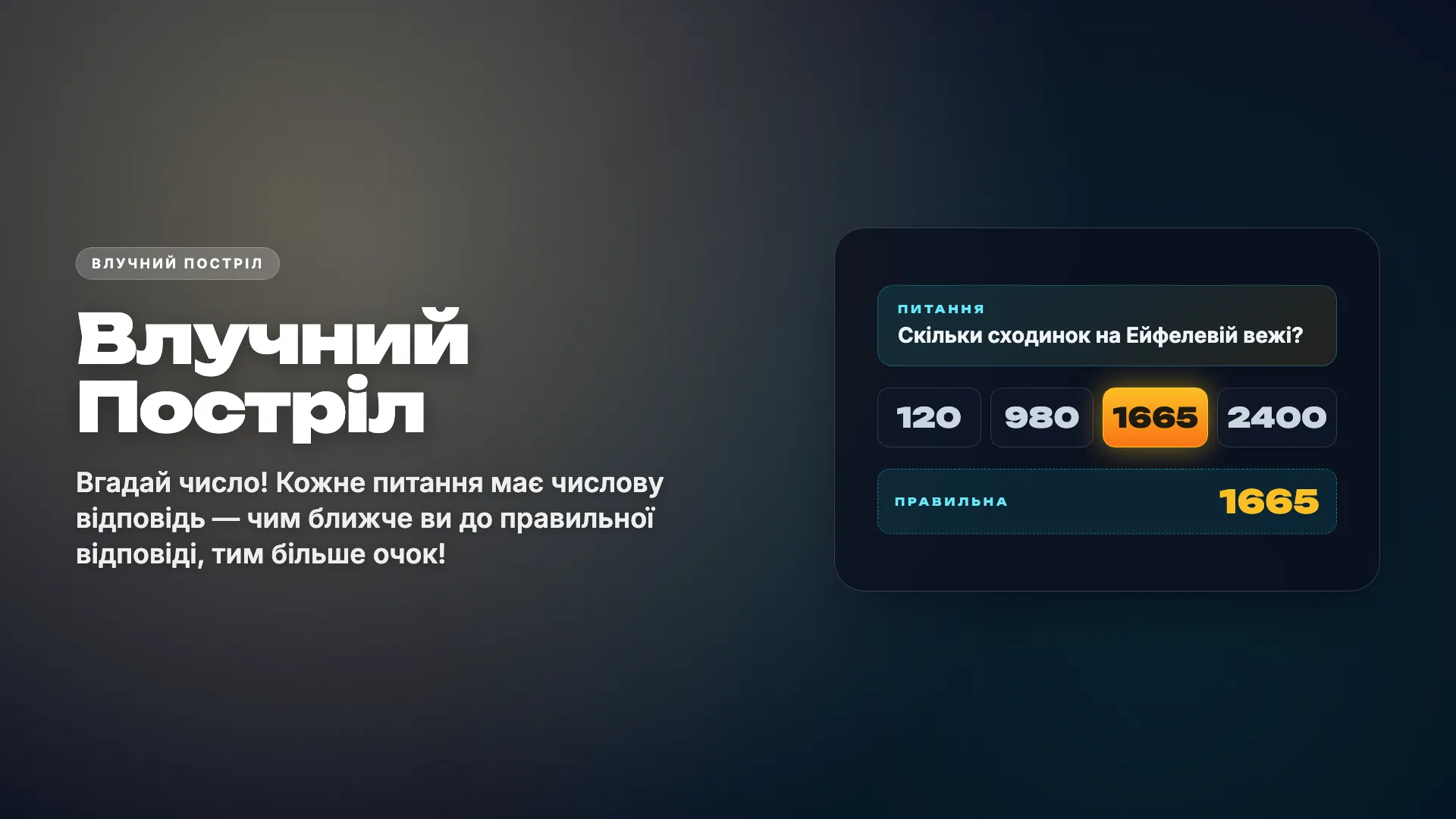 Влучний постріл